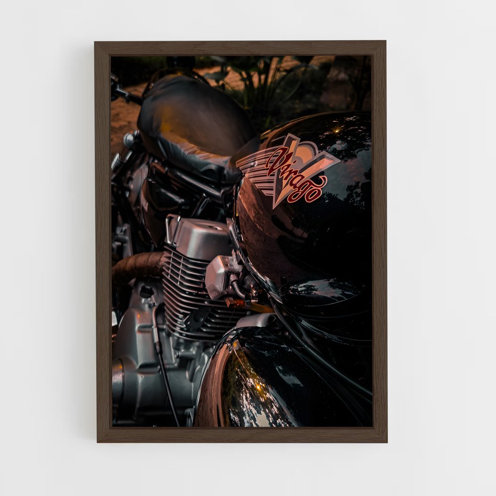 Poster Intrépide Virago – affiche Yamaha (vue 5)